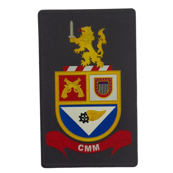 Brasão Emborrachado CMM