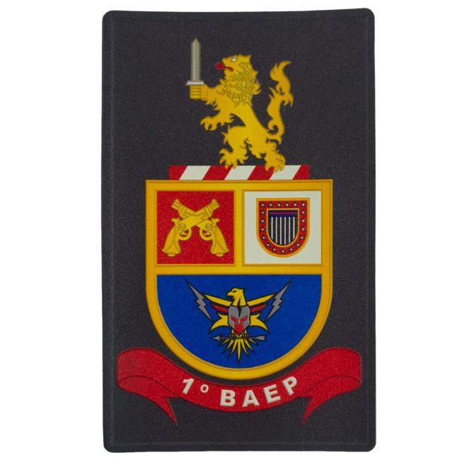 Brasão Emborrachado 1ª BAEP