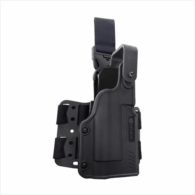 Coldre Black Light Coxa SP - Preto