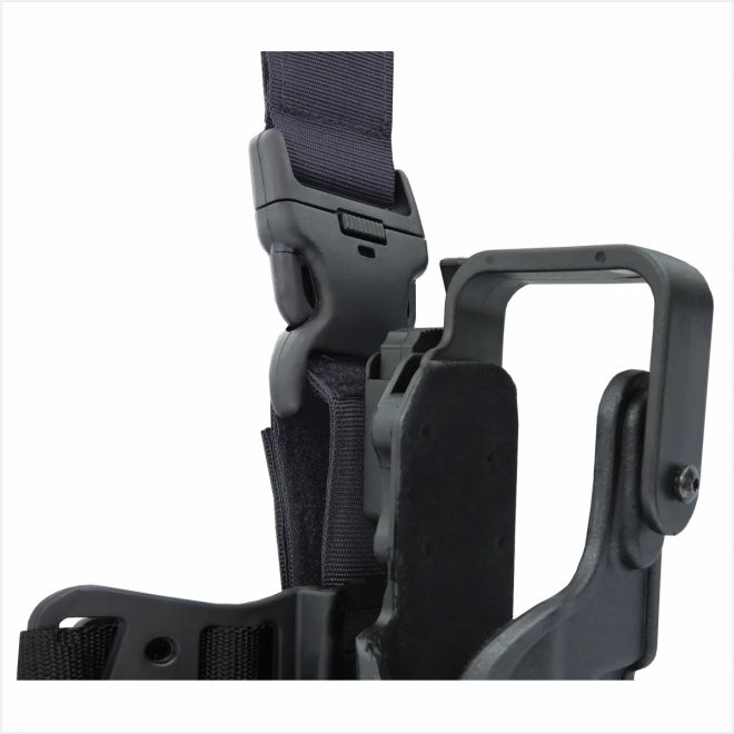 Coldre Black Light Coxa SP - Preto