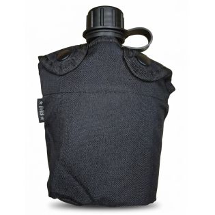 Porta Cantil Militar Simples - Preto - não acompanha o cantil
