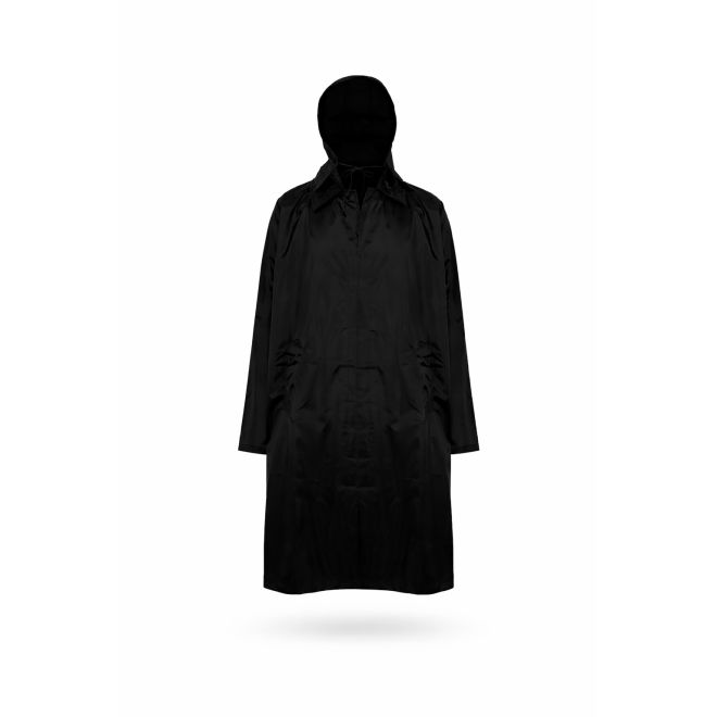 Capa de Chuva Tecido Nylon 240 Resinado - Preto