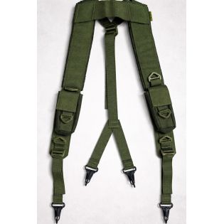Suspensório com Bolsos - Verde
