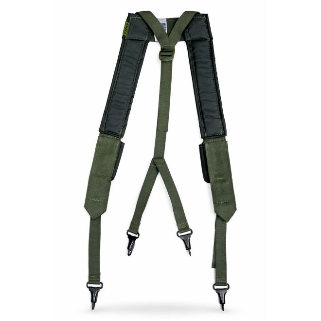 Suspensório com Bolsos - Verde