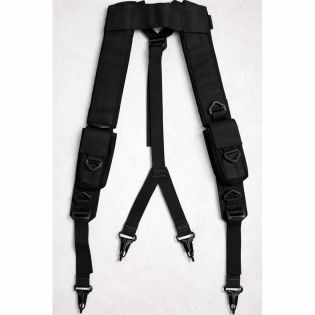 Suspensório com Bolsos - Preto