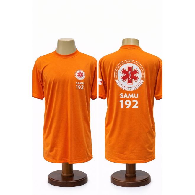Camiseta Samu - Laranja