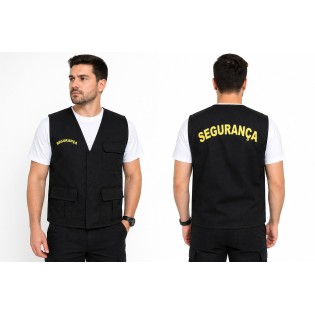 Colete Segurança - Preto