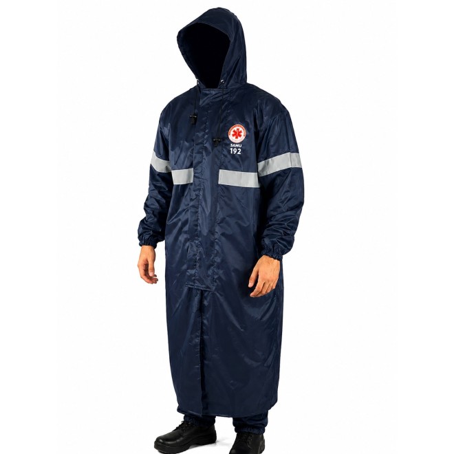 Capa de Chuva SAMU - Azul