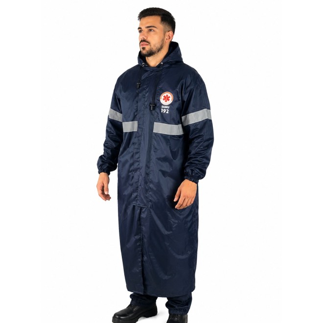 Capa de Chuva SAMU - Azul