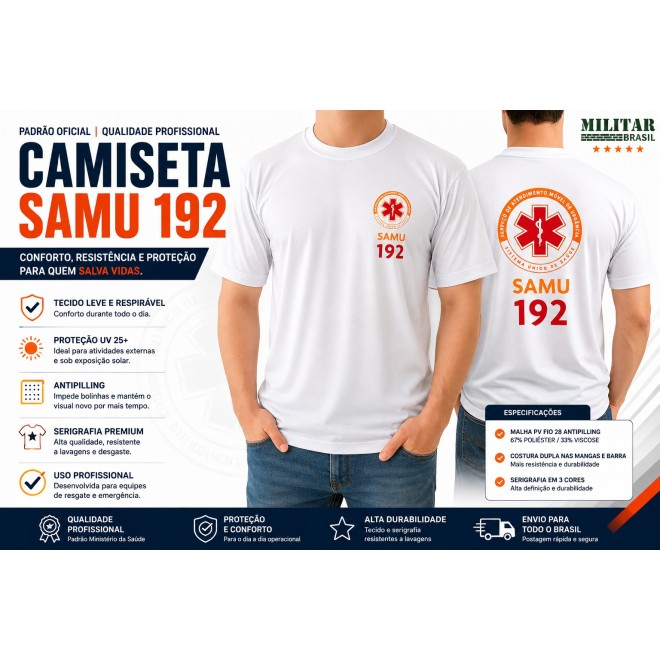 Camiseta Samu - Branca