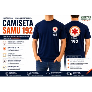 Camiseta Samu - Azul