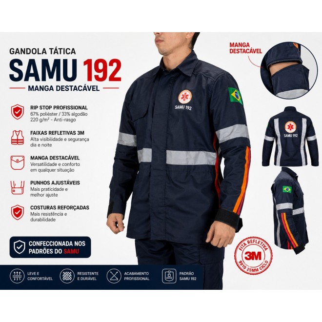 Gandola Samu Manga Destacavel - Azul