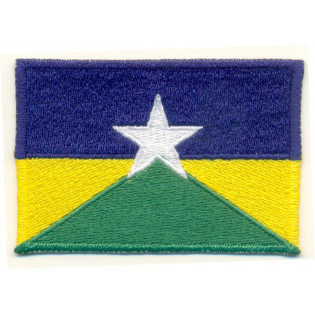 Bordado Bandeira Rondonia