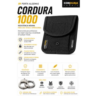 Porta Algemas Modular Preto