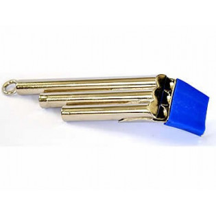 Apito de Metal Modelo Trinado