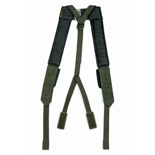 Suspensório com Bolsos Velkro - Verde