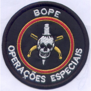 Bordado BOPE Operações Especiais