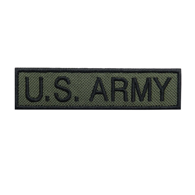 Bordado Tarja U.S Army