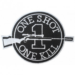 Bordado One Shot One Kill