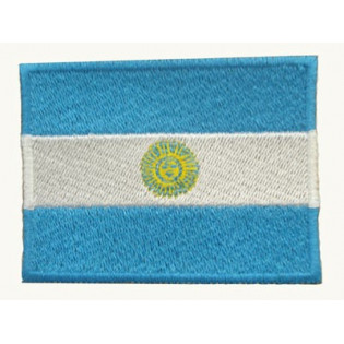 Bordado Bandeira Argentina Grande