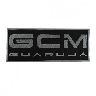 Bordado Tarja GCM Guarujá