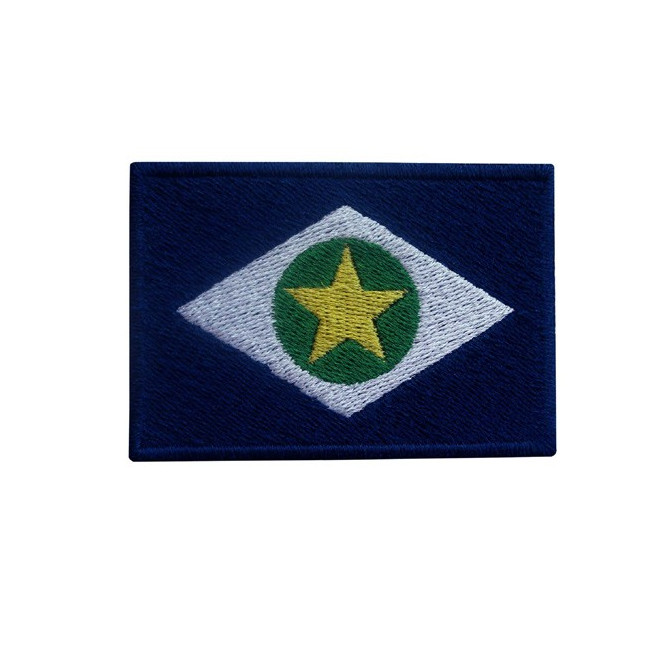 Bordado Bandeira Mato Grosso