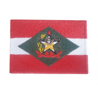Bordado Bandeira Santa Catarina