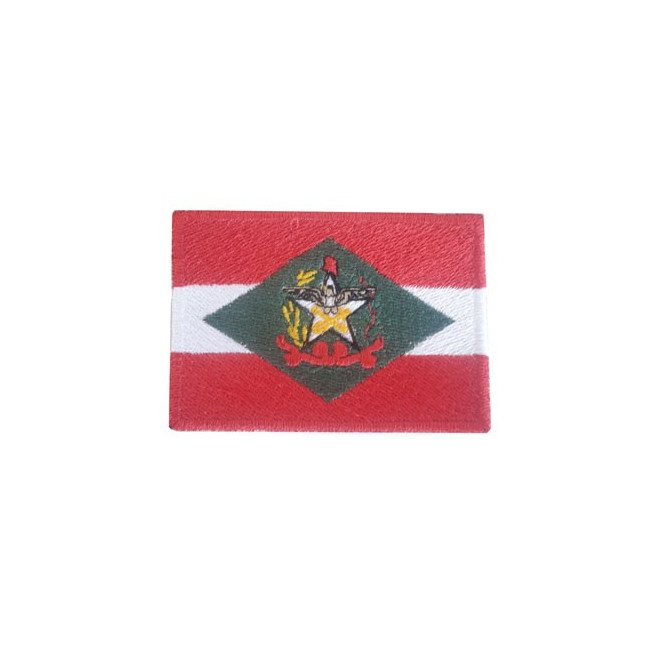 Bordado Bandeira Santa Catarina