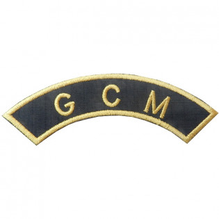 Bordado Tarja GCM