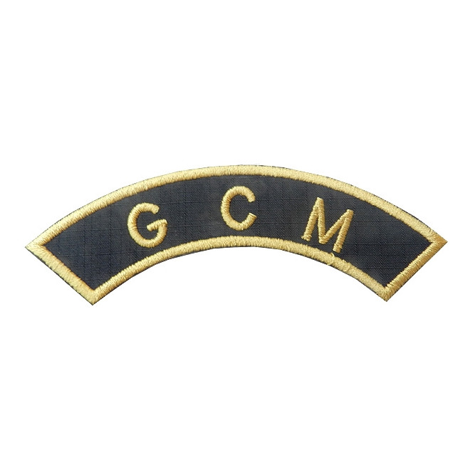 Bordado Tarja GCM