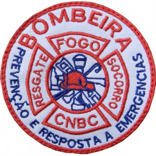 Bordado Bombeira CNBC com...