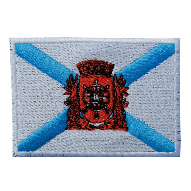 Bordado Bandeira Cidade do Rio de...