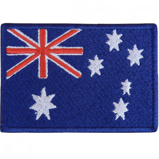 Bordado Bandeira Australia