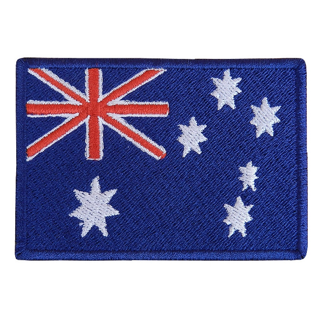 Bordado Bandeira Australia