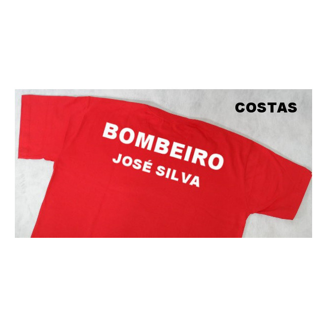 Camiseta CNBC Personalizada - Vermelho
