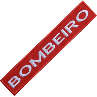 Bordado Tarja Bombeiro...