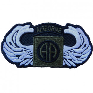 Bordado Airborne AA verde...