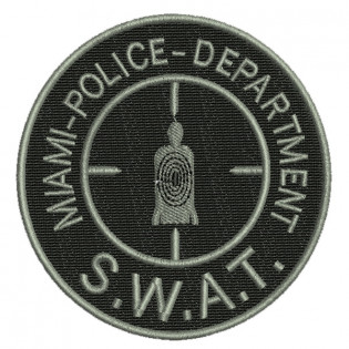 Bordado Miami Police Dept....