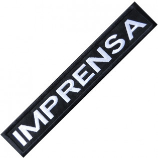 Bordado Tarja Imprensa