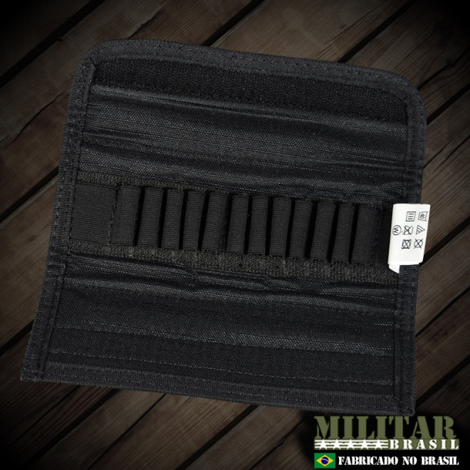 Porta Munição 38 Fechado K-12 - Preto