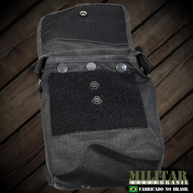 Porta Munição Solta Linha Molle - Preto