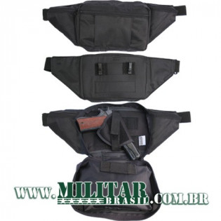 Pochete Retangular com Coldre Tecido Cordura