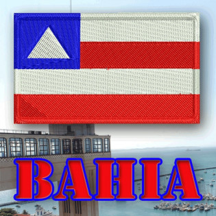 Bordado Bandeira Bahia