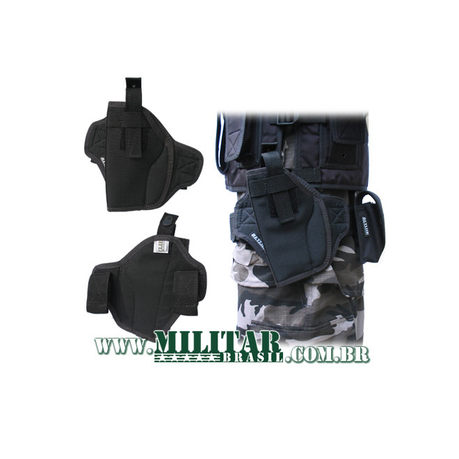 Coldre Panqueca 45/40/9mm - Preto