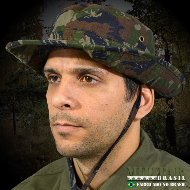 Chapéu Selva Modelo USA Camo Aeronáutica