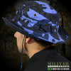 Chapéu Selva Modelo USA Camo Woodland Azul