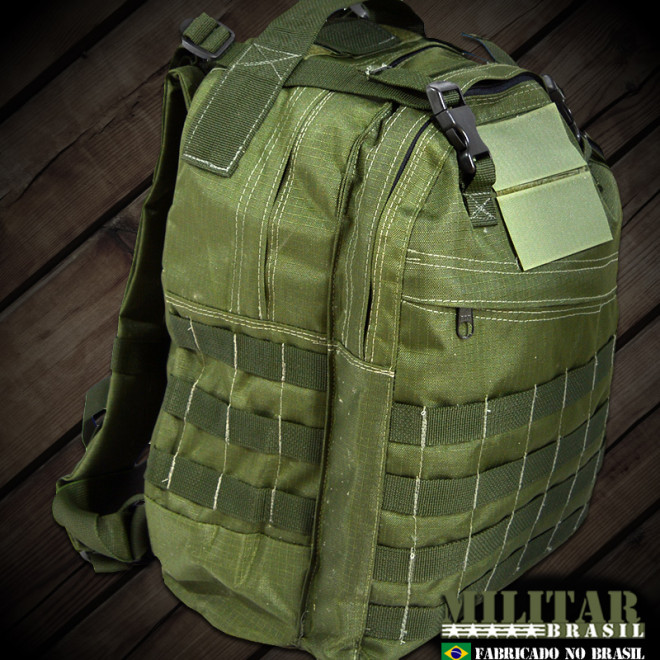 Mochila Spider Sistema Molle - Rip Stop Verde