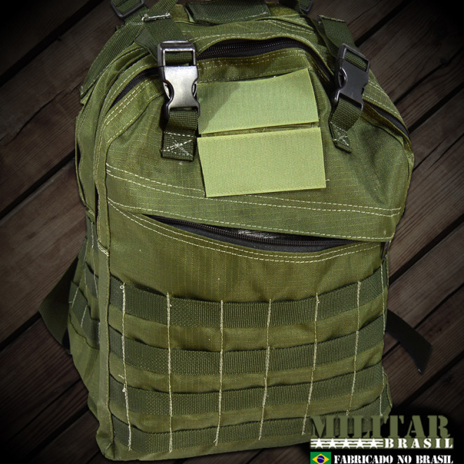 Mochila Spider Sistema Molle - Rip Stop Verde
