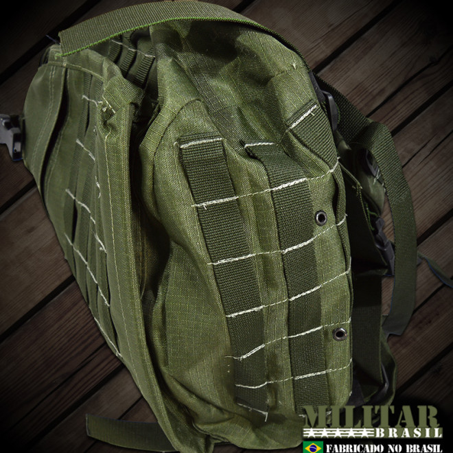 Mochila Spider Sistema Molle - Rip Stop Verde