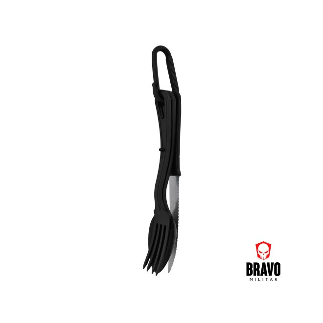 Talher em Polímero Preto